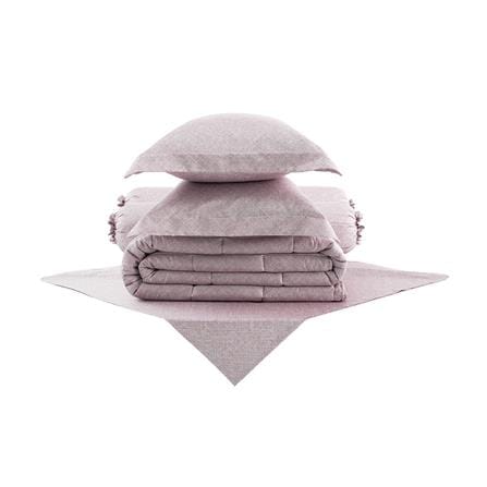 ชุดผ้าปูที่นอน 6 ฟุต (ชุด 6 ชิ้น) DUNLOPILLO VERONA VRN-03 S26 LIGHT PINK_3