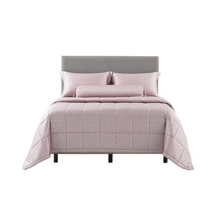 ชุดผ้าปูที่นอน 5 ฟุต (ชุด 6 ชิ้น) DUNLOPILLO VERONA VRN-03 LIG PINK_1