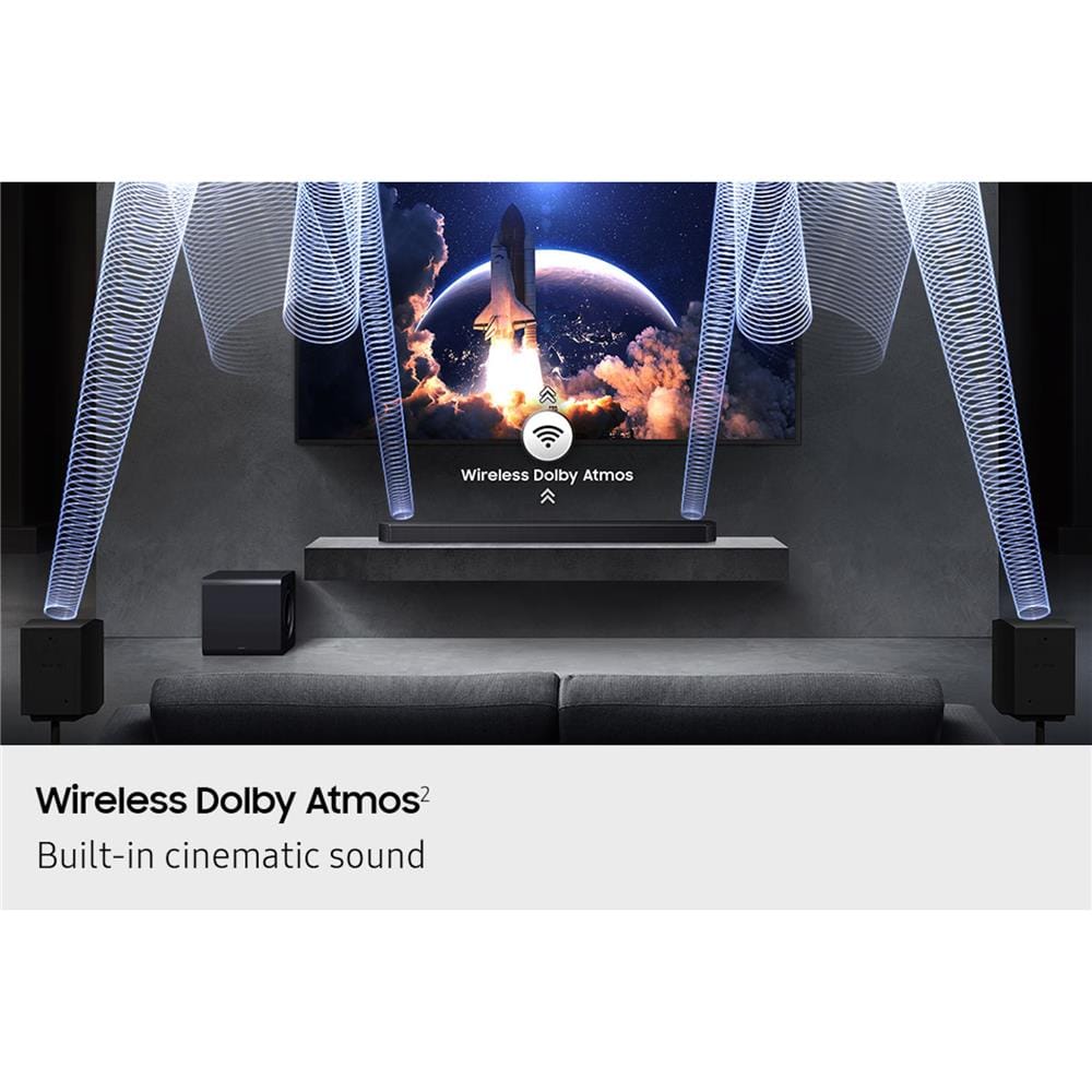 ซาวด์บาร์ SAMSUNG HW-Q930H/XT 9.1.4CH 580 วัตต์ สีดำ