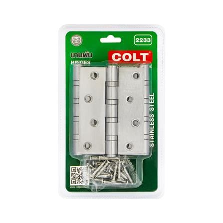 บานพับ 4 นิ้ว COLT 2233 สีสเตนเลส (แพ็ก 3 ชิ้น)_3