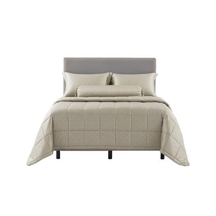 ชุดผ้าปูที่นอน 6 ฟุต (ชุด 6 ชิ้น) DUNLOPILLO VERONA VRN-04 S26 LATTE_1