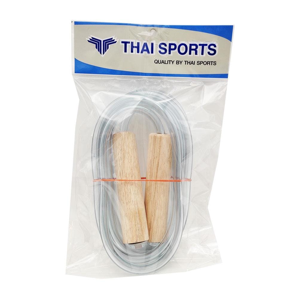 เชือกกระโดดนักมวย EXERCISE T106 PVC สีใส