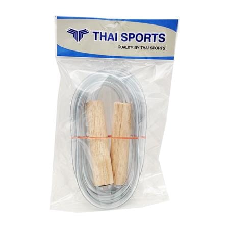 เชือกกระโดดนักมวย EXERCISE T106 PVC สีใส_4