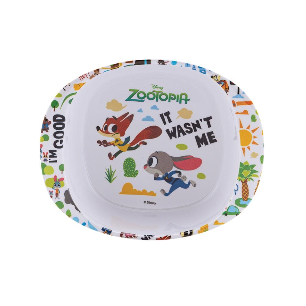 ชามเมลามีนเหลี่ยม 6 นิ้ว SUPERWARE ZOOTOPIA