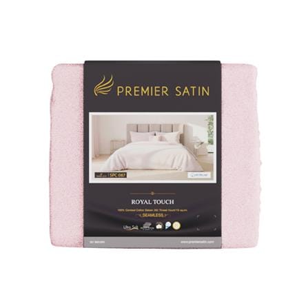 ชุดผ้าปูที่นอน 6 ฟุต (ชุด 6 ชิ้น) PREMIER SATIN ROYAL TOUCH SOLID SPC087_4