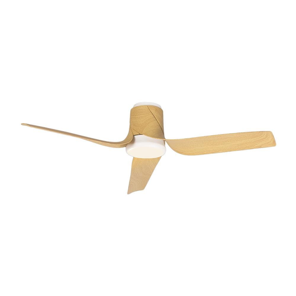 พัดลมโคมไฟ LED CARINI USHUAIA 52 นิ้ว 30 วัตต์ DAYLIGHT/COOL WHITE/WARM WHITE สีขาว/ลายไม้