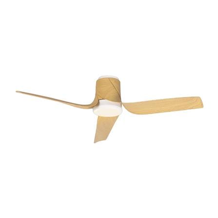 พัดลมโคมไฟ LED CARINI USHUAIA 52 นิ้ว 30 วัตต์ DAYLIGHT/COOL WHITE/WARM WHITE สีขาว/ลายไม้