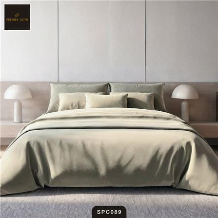 ชุดผ้าปูที่นอน 6 ฟุต (ชุด 3 ชิ้น) PREMIER SATIN ROYAL TOUCH SOLID SPC089_0