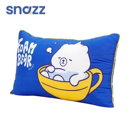 หมอนหนุน ใยสังเคราะห์ SNAZZ FOAM BEAR 12x20 นิ้ว_0