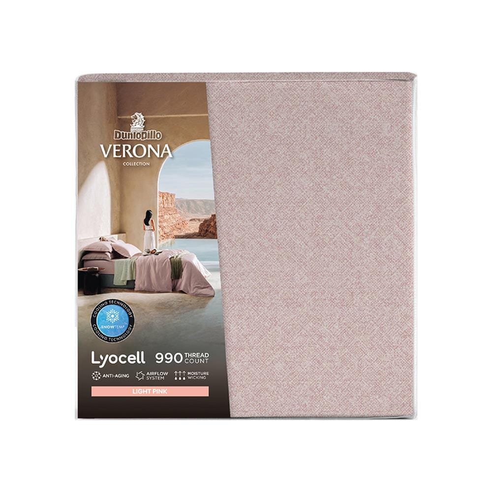 ปลอกผ้านวม DUNLOPILLO VERONA 70x90 นิ้ว VRN-03 S26 LIGHT PINK