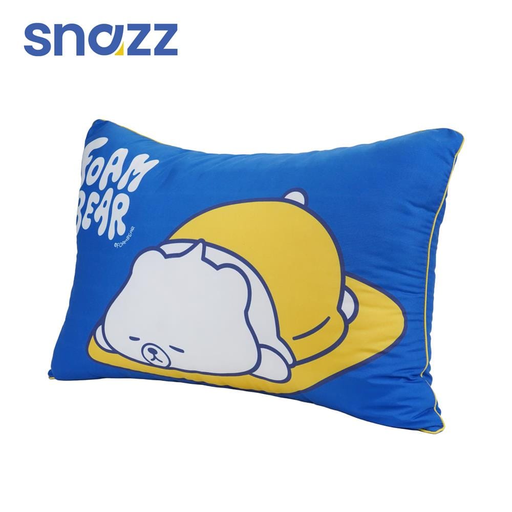 หมอนหนุน ใยสังเคราะห์ SNAZZ FOAM BEAR 19x29 นิ้ว