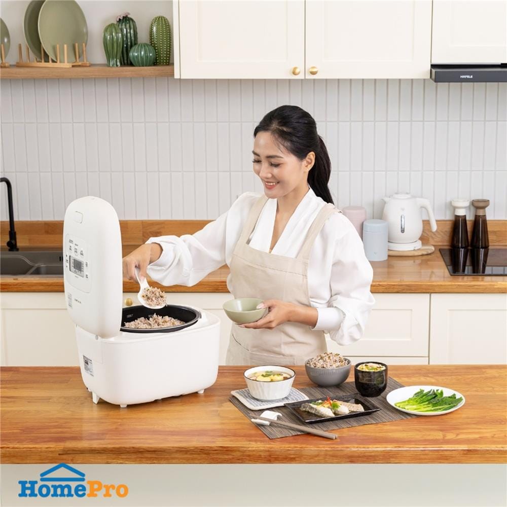 หม้อหุงข้าว DIGITAL ZOJIRUSHI NL-EAQ10-WA 1 ลิตร สีขาว