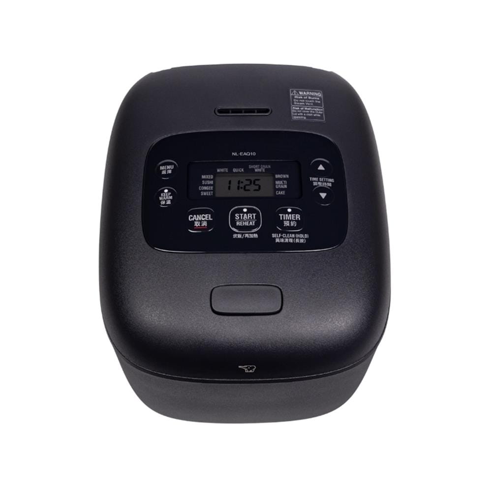 หม้อหุงข้าว DIGITAL ZOJIRUSHI NL-EAQ10-BA 1 ลิตร สีดำ