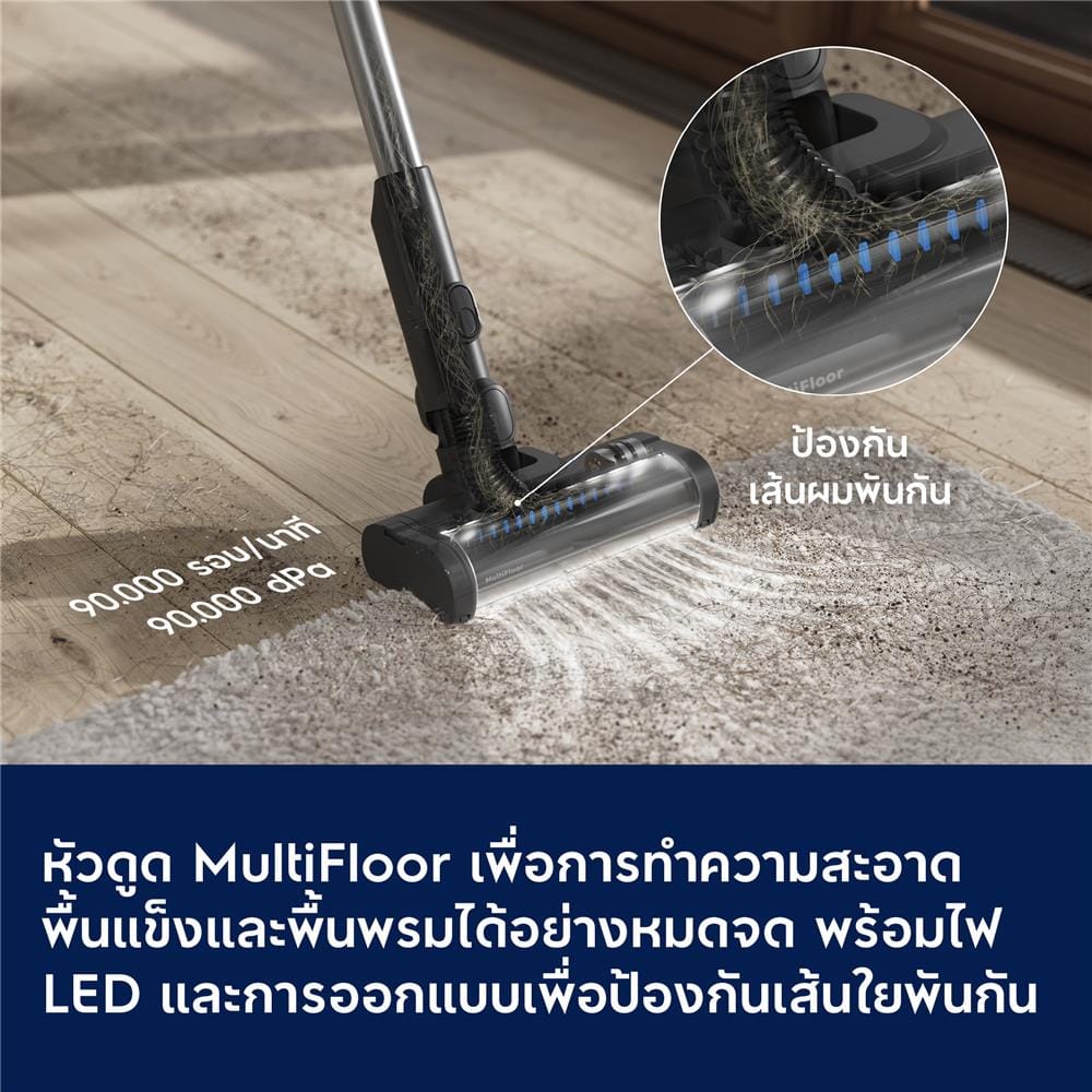 เครื่องดูดฝุ่นแบบด้าม ELECTROLUX EFP52213DG