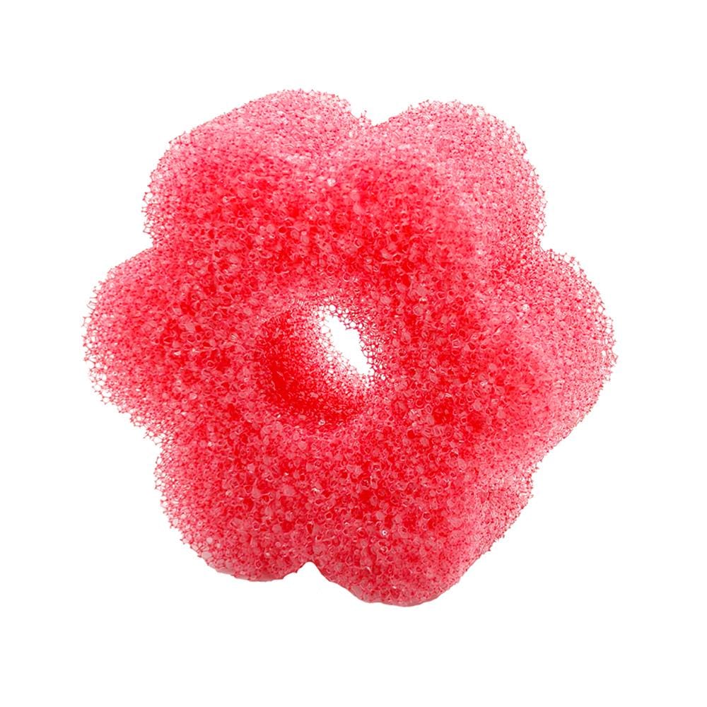 ฟองน้ำรูปดอกไม้ SCOTCH-BRITE FLEX SCRUB สีชมพู (1 ชิ้น)