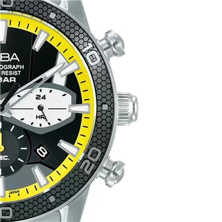 นาฬิกาข้อมือผู้ชาย ALBA รุ่น SPORTIVE AT3K41X ขนาด 44 มม. สีดำ_2