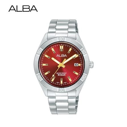 นาฬิกาข้อมือผู้หญิง ALBA รุ่น BOYISH AG8M95X ขนาด 35.5 มม. สีแดง_0