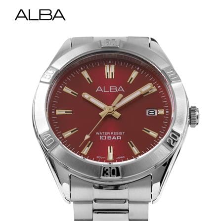 นาฬิกาข้อมือผู้หญิง ALBA รุ่น BOYISH AG8M95X ขนาด 35.5 มม. สีแดง_1
