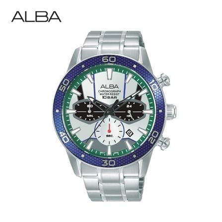 นาฬิกาข้อมือผู้ชาย ALBA รุ่น SPORTIVE AT3K45X ขนาด 44 มม. สีขาว_0