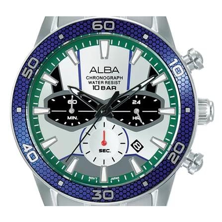 นาฬิกาข้อมือผู้ชาย ALBA รุ่น SPORTIVE AT3K45X ขนาด 44 มม. สีขาว_1