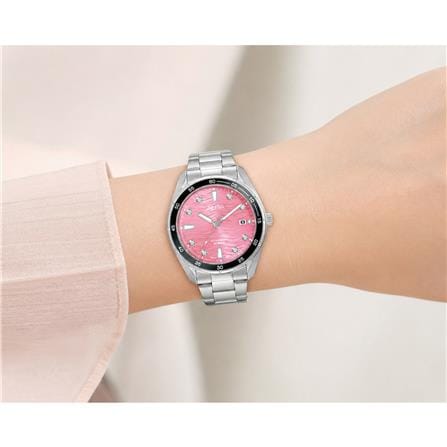 นาฬิกาข้อมือผู้หญิง ALBA รุ่น AG8P07X ขนาด 36 มม. สีชมพู_4