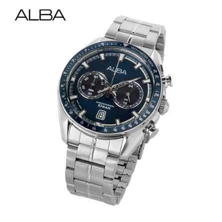 นาฬิกาข้อมือผู้ชาย ALBA รุ่น SIGNA A4B017X ขนาด 44 มม. สีน้ำเงิน_2
