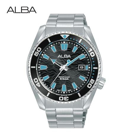 นาฬิกาข้อมือผู้ชาย ALBA รุ่น SPORTIVE AS9R71X ขนาด 43.5 มม. สีดำ_0