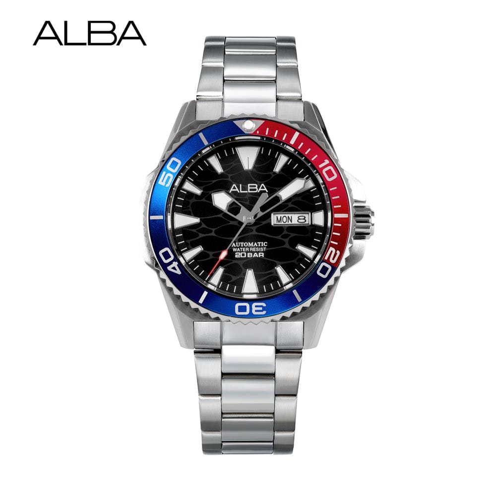 นาฬิกาข้อมือผู้ชาย ALBA รุ่น SPORTIVE A3B017X ขนาด 43 มม. สีดำ