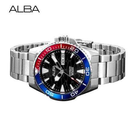 นาฬิกาข้อมือผู้ชาย ALBA รุ่น SPORTIVE A3B017X ขนาด 43 มม. สีดำ_2