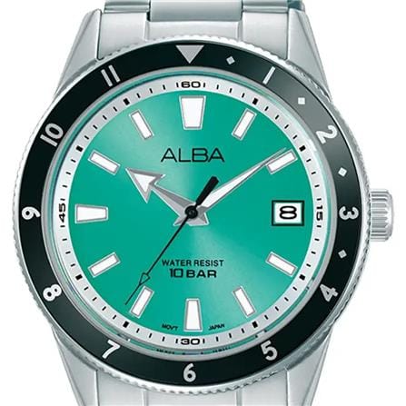 นาฬิกาข้อมือผู้ชาย ALBA รุ่น BOYISH AS9U87X ขนาด 38 มม. สีน้ำเงินอมเขียว_1