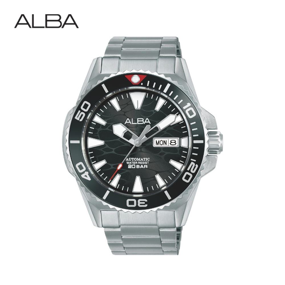 นาฬิกาข้อมือผู้ชาย ALBA รุ่น SPORTIVE A3B019X ขนาด 43 มม. สีดำ