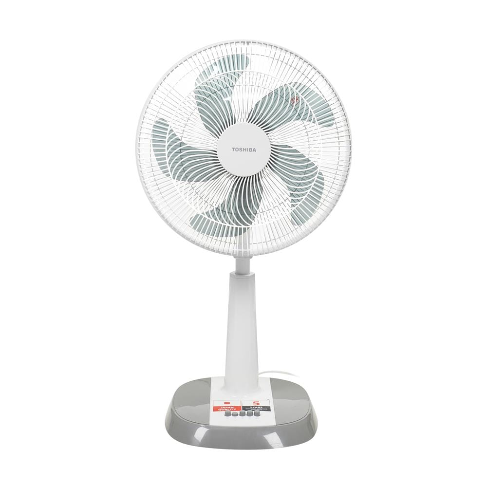พวงหรีดพัดลมสไลด์ 16 นิ้ว TOSHIBA F-ALC50TH(H) สีเทา