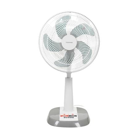 พวงหรีดพัดลมสไลด์ 16 นิ้ว TOSHIBA F-ALC50TH(H) สีเทา_1