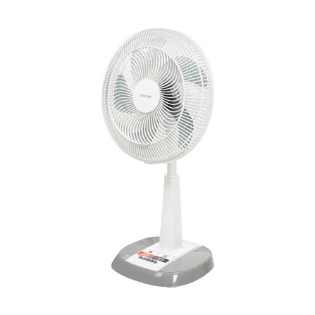 พวงหรีดพัดลมสไลด์ 16 นิ้ว TOSHIBA F-ALC50TH(H) สีเทา_2