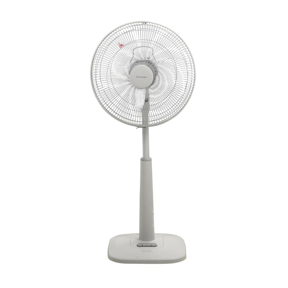 พวงหรีดพัดลมสไลด์ 16 นิ้ว SHARP PJ-SL165GY สีเทาอ่อน