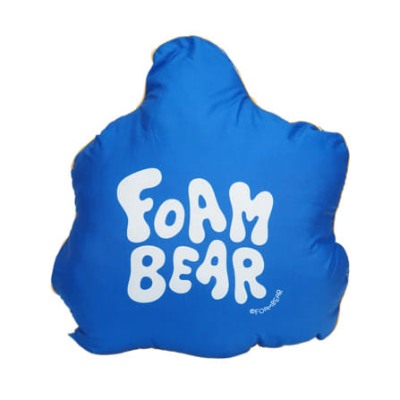 หมอนอิง SNAZZ FOAMBEAR TOAST 20x20 นิ้ว สีน้ำเงิน_1