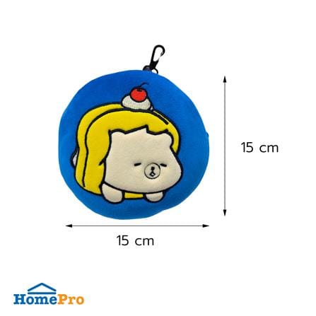 หมอนรองคอ พร้อมผ้าปิดตา SNAZZ FOAM-B TOAST 6x6 นิ้ว สีน้ำเงิน_2