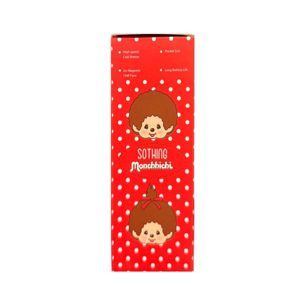 พัดลมพกพา 2.5 นิ้ว SOTHING ICE-RED MONCHHICHI สีแดง