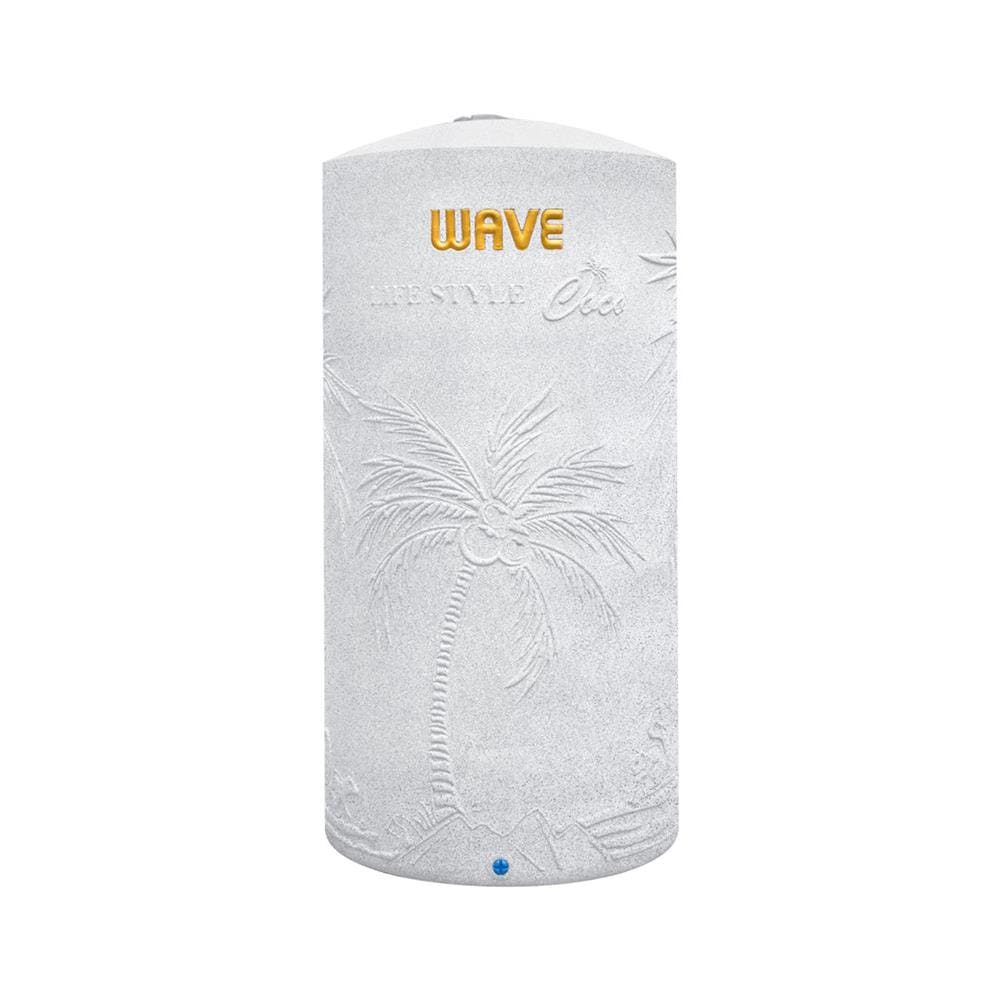 ถังเก็บน้ำบนดิน WAVE COCO 1000 ลิตร สีขาว