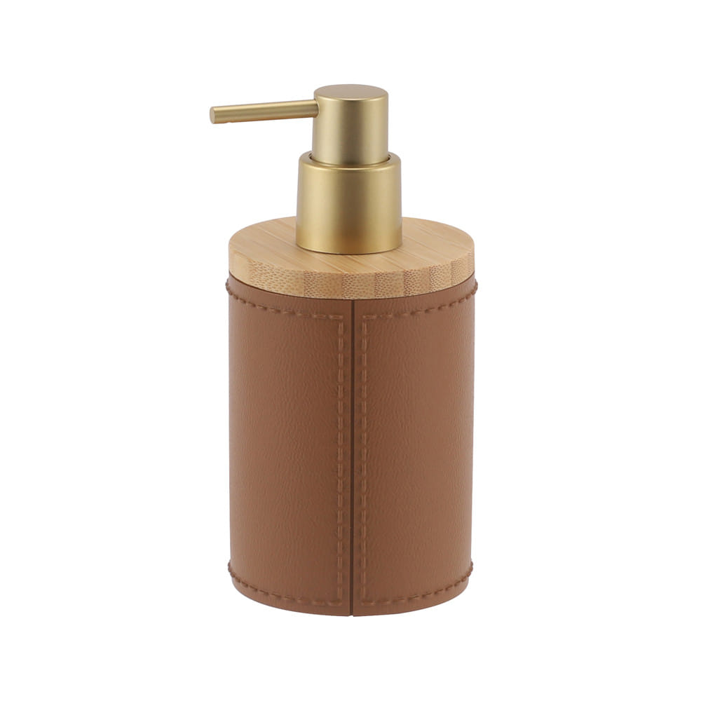 กระปุกสบู่เรซิ่น MOYA KE2181B.04D สีน้ำตาล