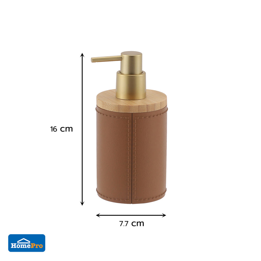 กระปุกสบู่เรซิ่น MOYA KE2181B.04D สีน้ำตาล