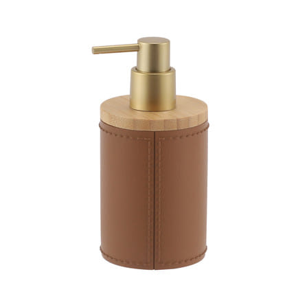 กระปุกสบู่เรซิ่น MOYA KE2181B.04D สีน้ำตาล_0