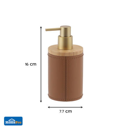 กระปุกสบู่เรซิ่น MOYA KE2181B.04D สีน้ำตาล_1