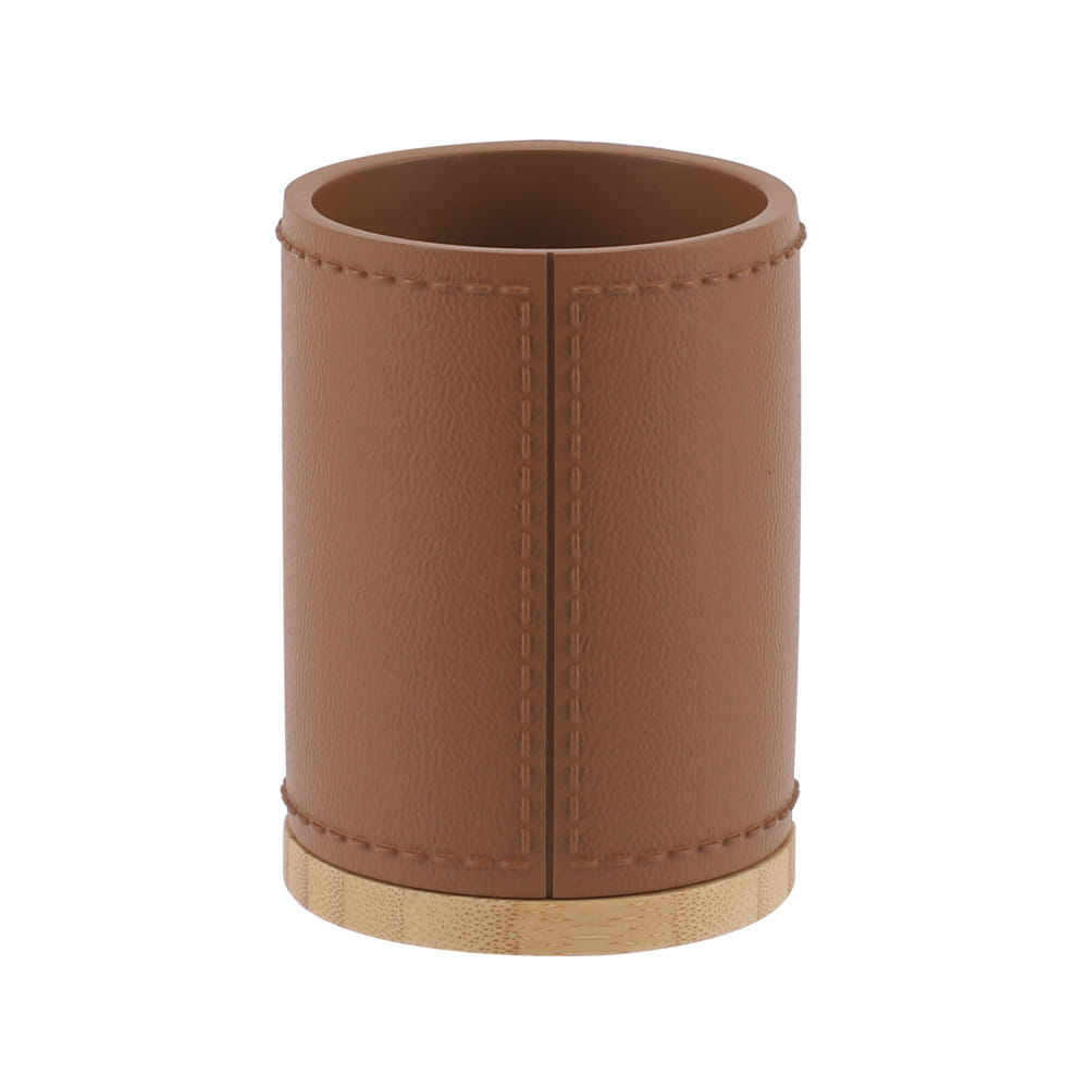 ที่เสียบแปรงเรซิ่น MOYA KH041 สีน้ำตาล