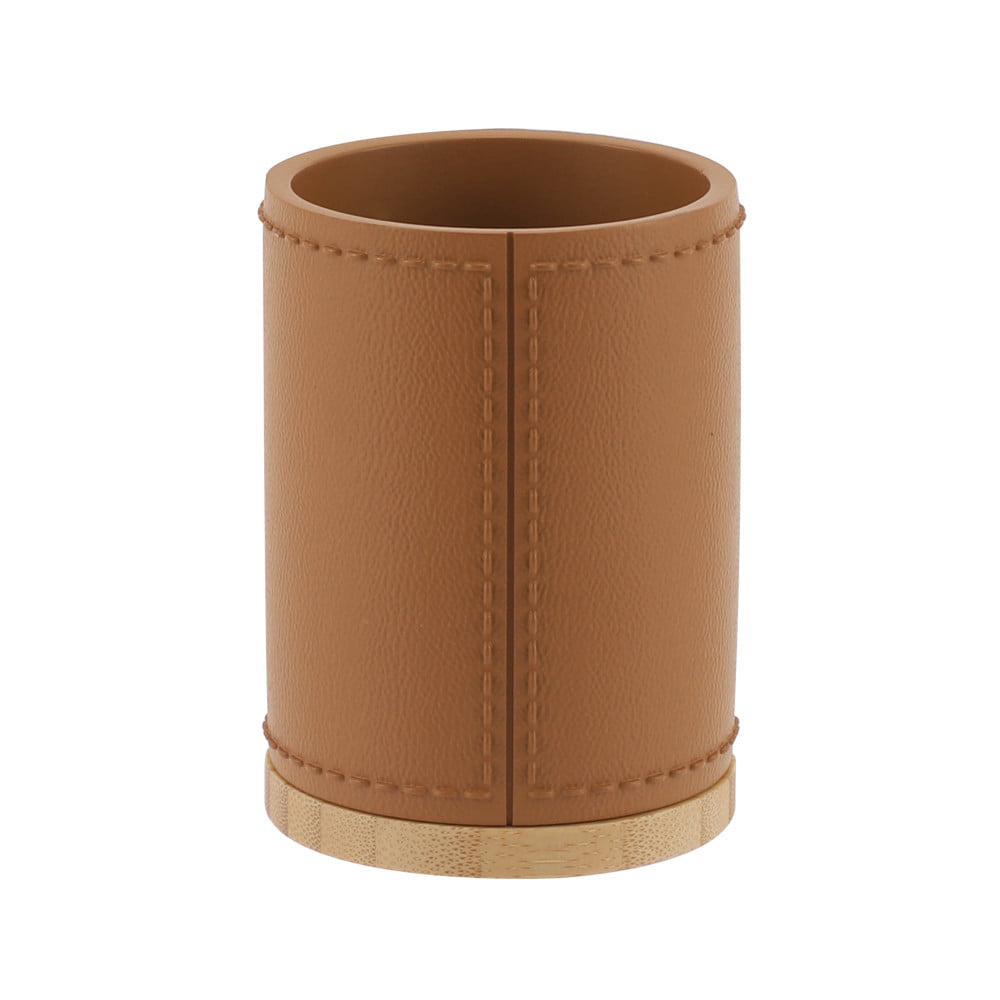 ที่เสียบแปรงเรซิ่น MOYA KH041 สีน้ำตาล
