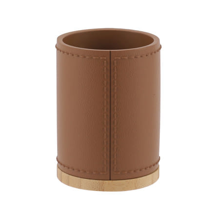 ที่เสียบแปรงเรซิ่น MOYA KH041 สีน้ำตาล_0