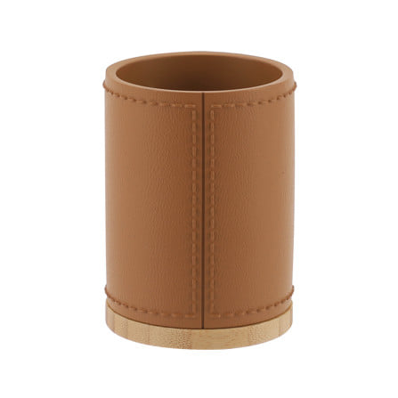 ที่เสียบแปรงเรซิ่น MOYA KH041 สีน้ำตาล_0