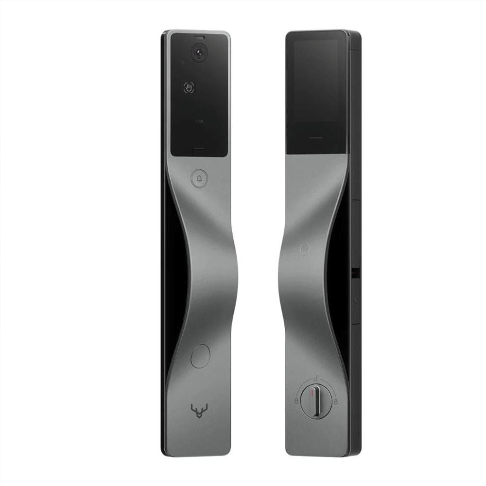 กลอนประตูดิจิตอล LOCKIN V5 MAX สีเงิน (มือจับซ้าย)