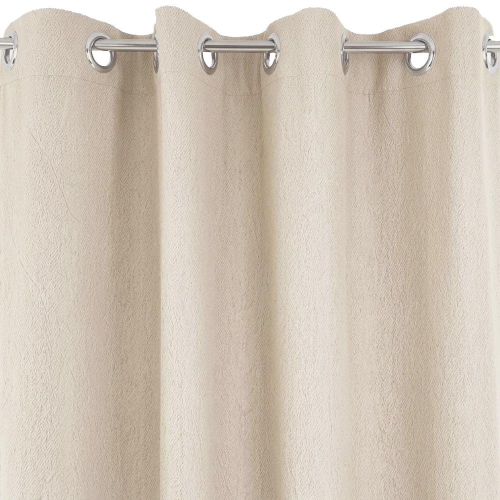 ผ้าม่าน EYELET HOME LIVING STYLE FOLIO UV 130x160 ซม. สีครีม