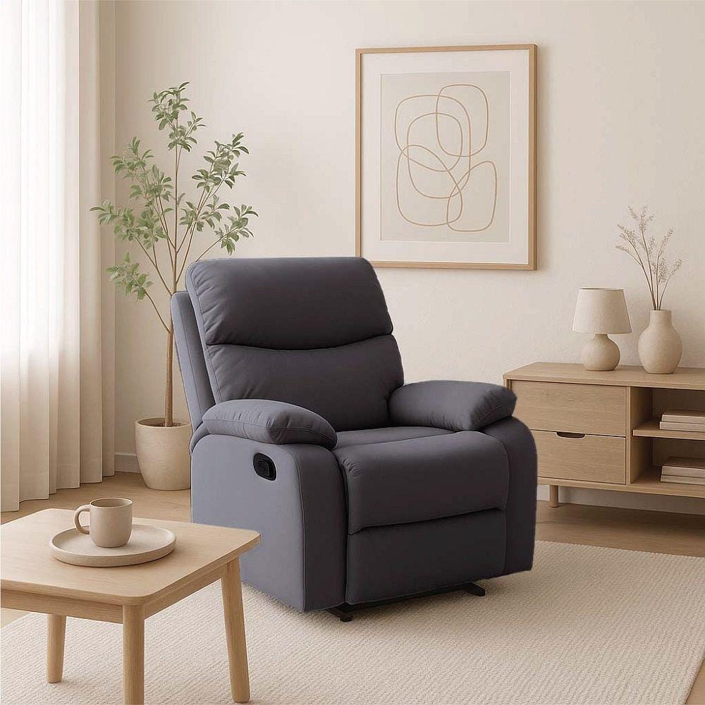 เก้าอี้ปรับเอนนอน KONCEPT 19242826 SABINE สีน้ำตาลเข้ม